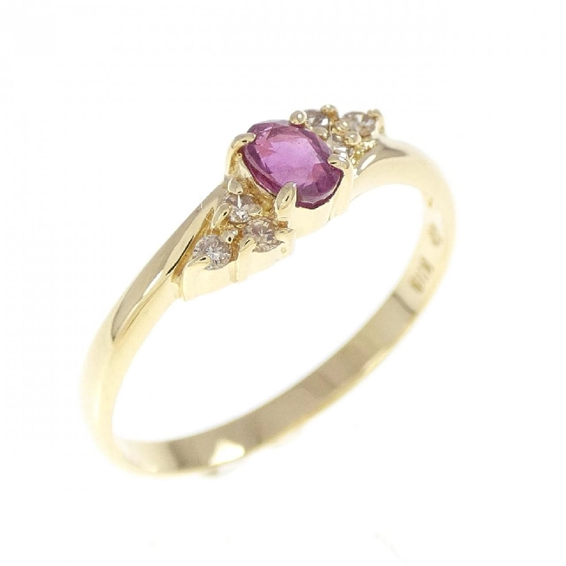 Nhẫn ruby K18YG 665800