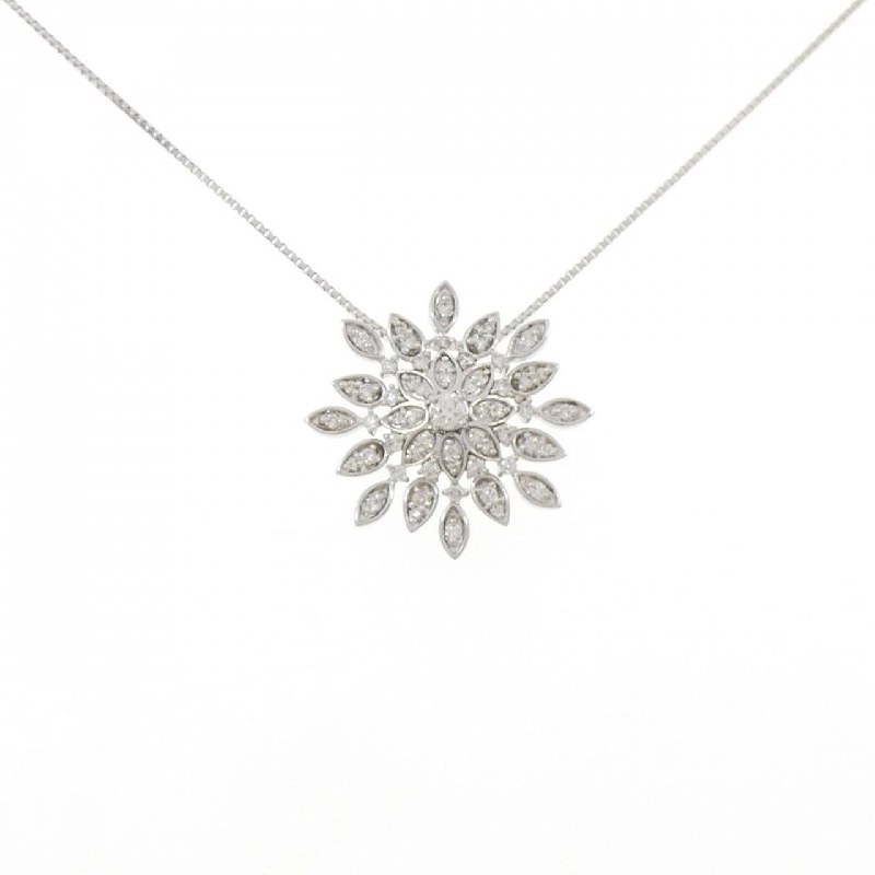 K18WG Dây chuyền kim cương 0.57CT - Hàng hiệu Chính hãng 859841