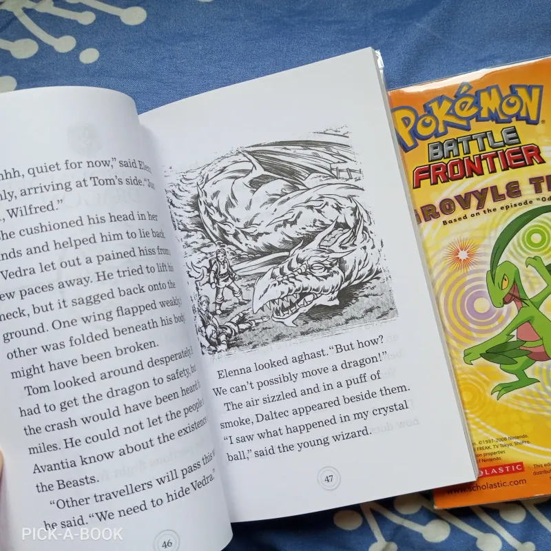 Combo 2 truyện luyện đọc Tiếng Anh cho bé trai Beast Quest và Pokemon 927947