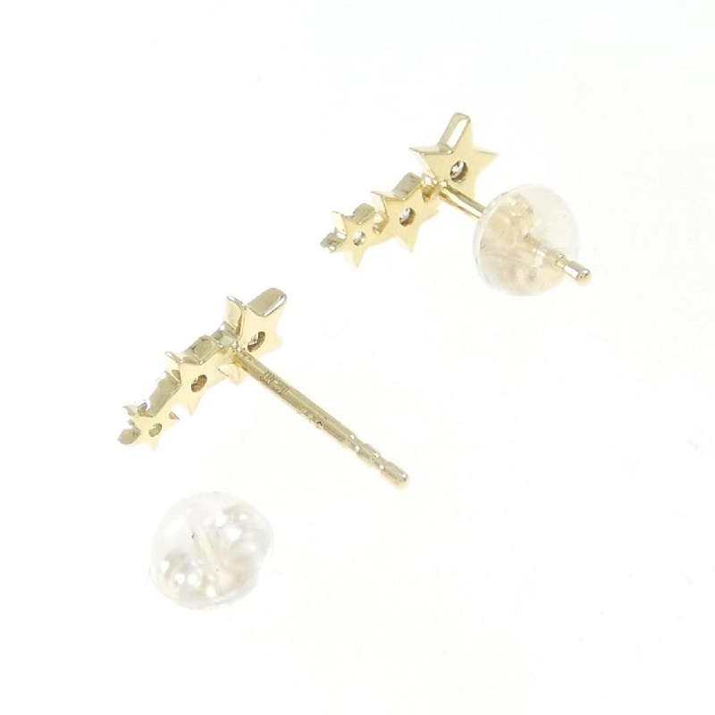 K18YG Ngôi sao Cubic Bông tai - Hàng hiệu Chính hãng 876782