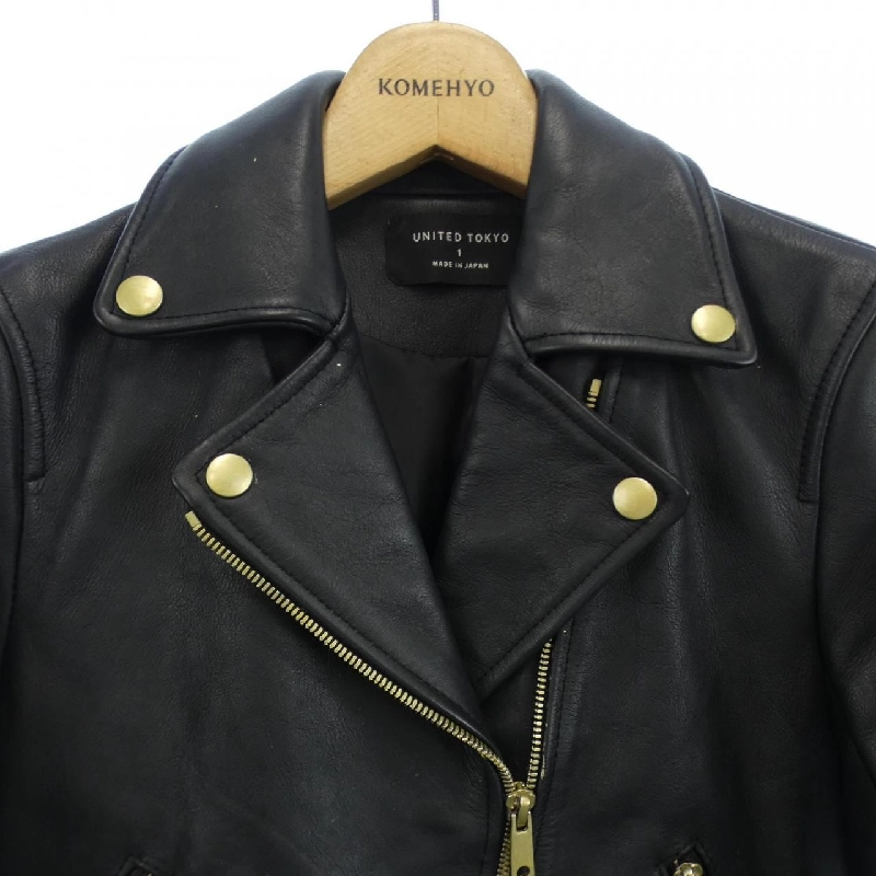 【Mã giảm giá】United Tokyo UNITED TOKYO Áo khoác da biker 641962