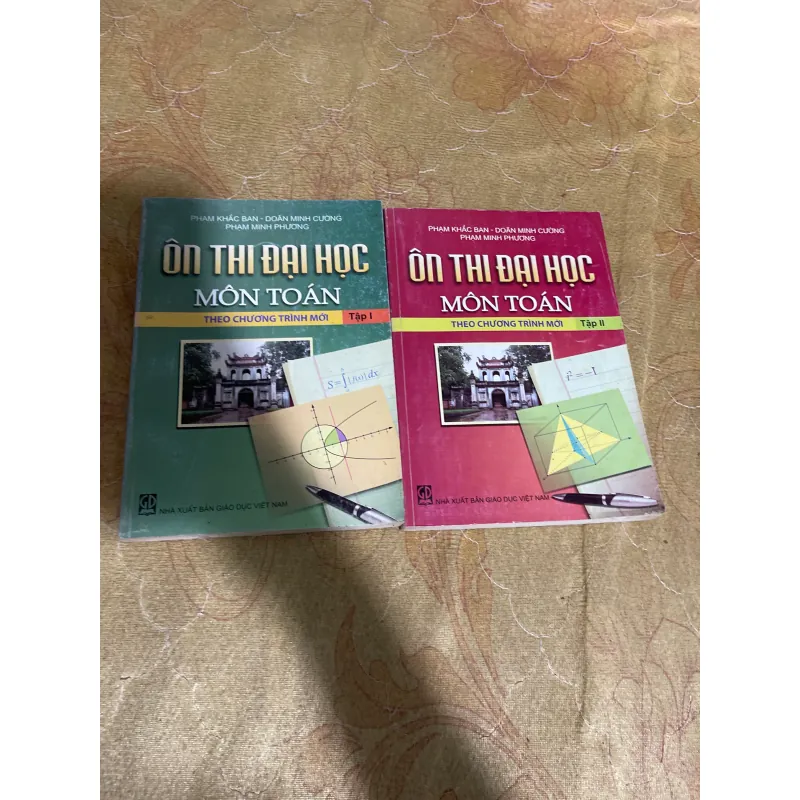 ÔN THI ĐẠI HỌC MÔN TOÁN THEO CHƯƠNG TRÌNH MỚI (2 tập) 731360