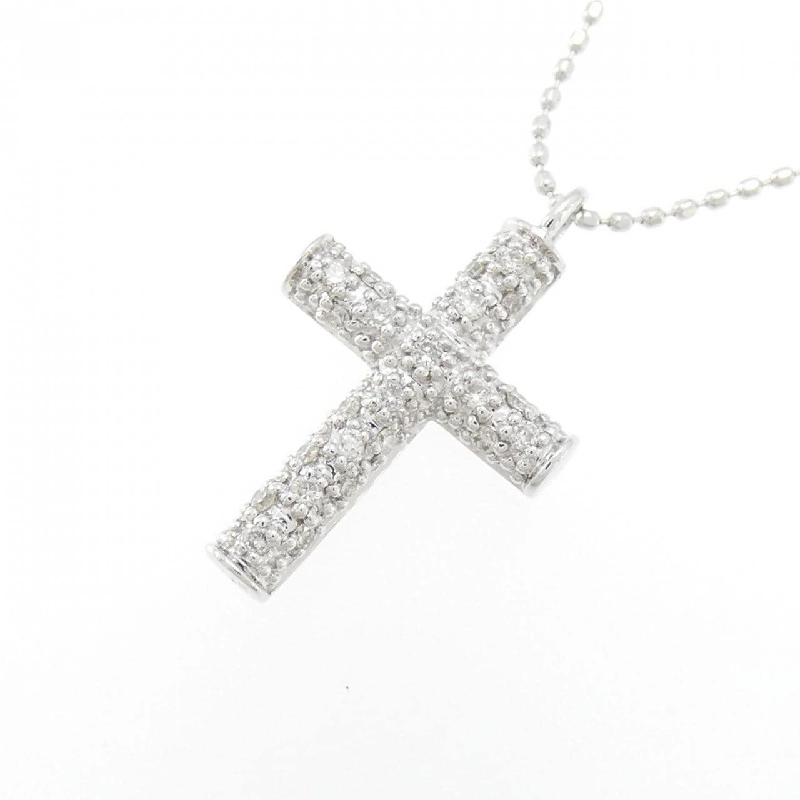 K18WG Dây chuyền Sapphire 0.20CT - Hàng hiệu Chính hãng 861559