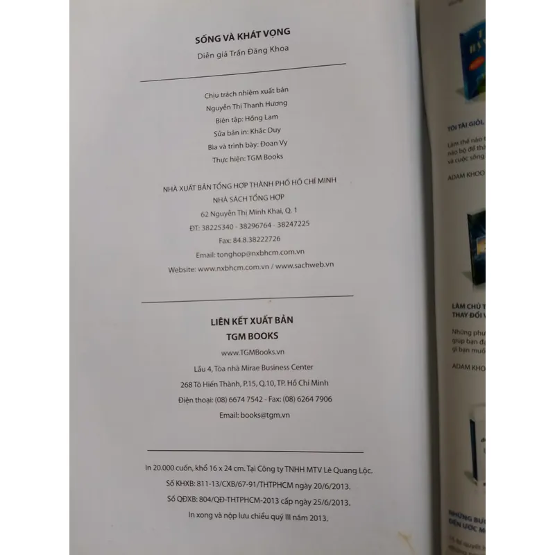 Sống và khát vọng 739722