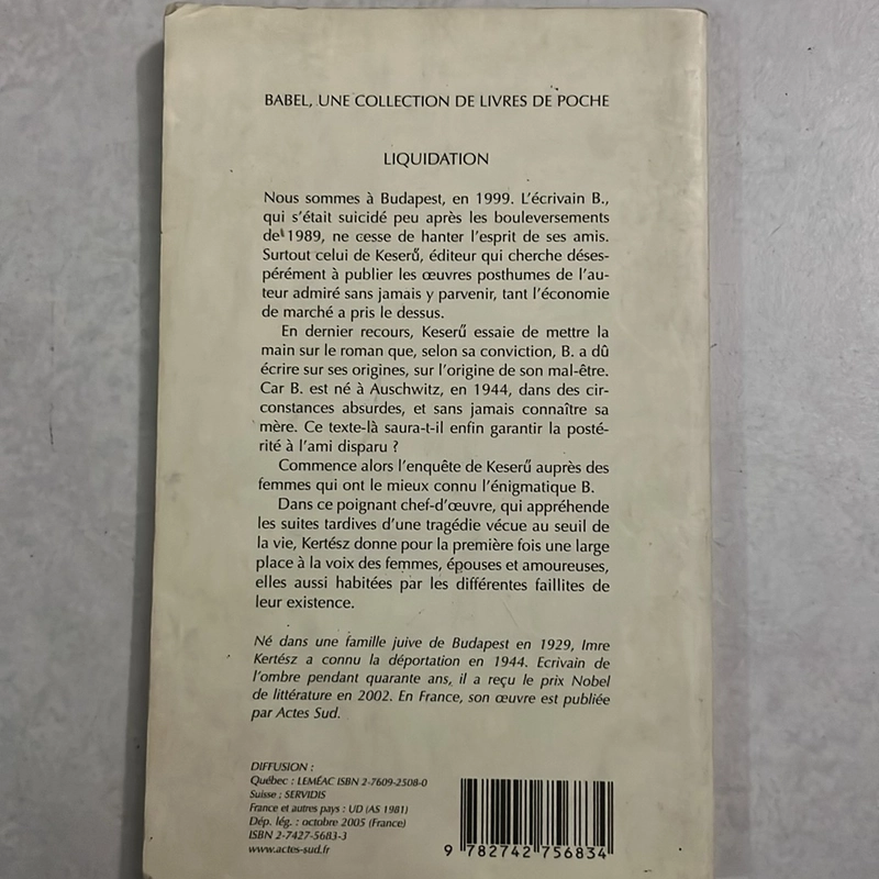Liquidation 503755