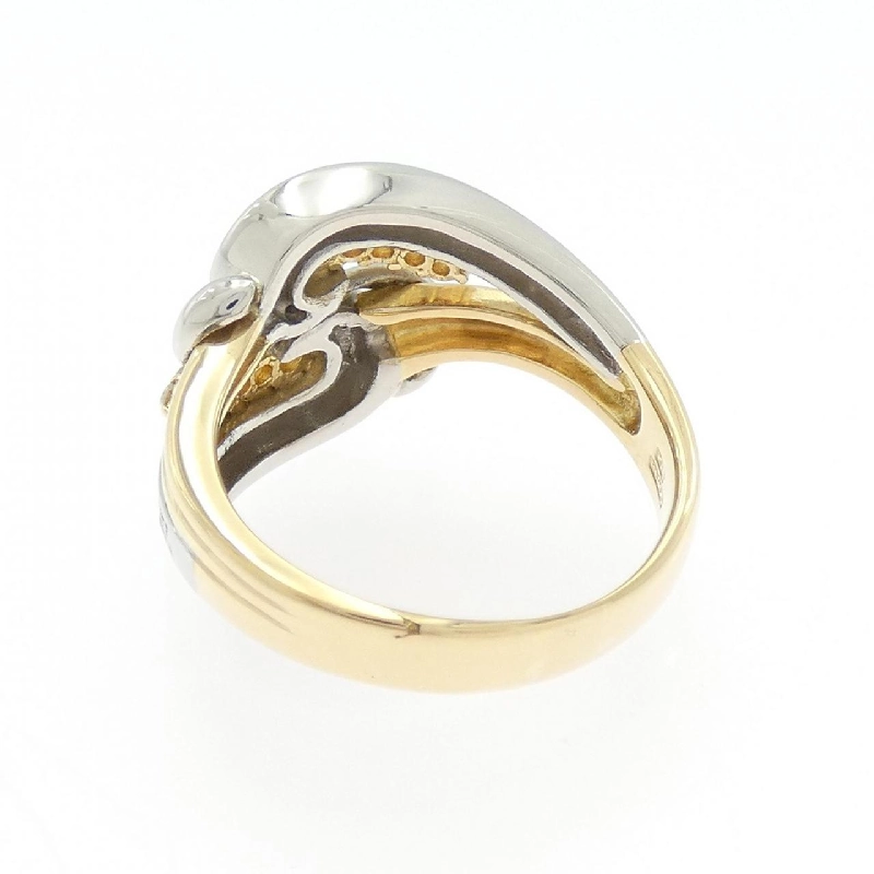 Nhẫn kim cương K18YG/PT900 0.53CT - Hàng hiệu Authentic 848093