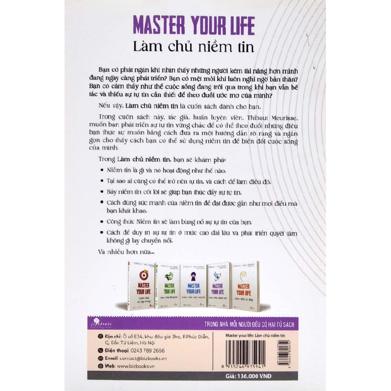 Master Your Life - Làm Chủ Niềm Tin - Thibaut Meurisse 160444