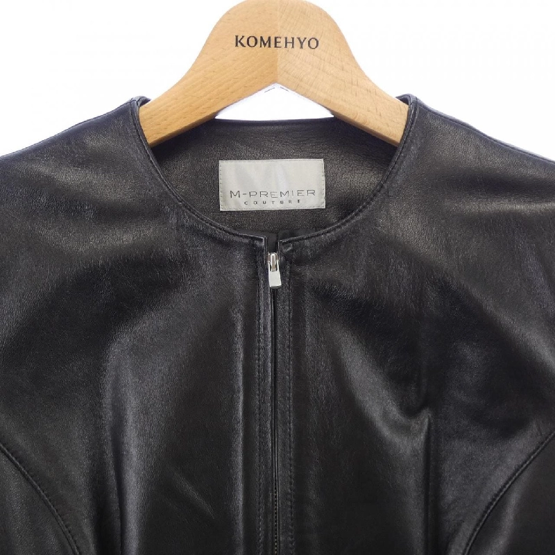 M-Premier COUTURE Áo khoác da - Hàng hiệu Authentic 814424