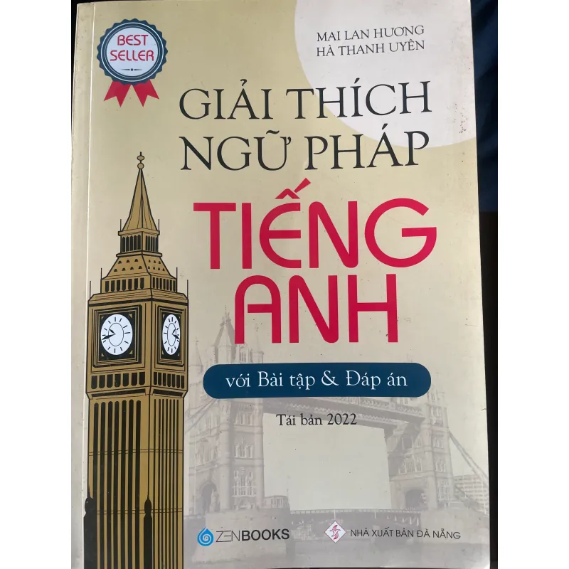 Sách Giải thích ngữ pháp Tiếng Anh - Mai Lan Hương, Hà Thanh Uyên mới 90% 1035920