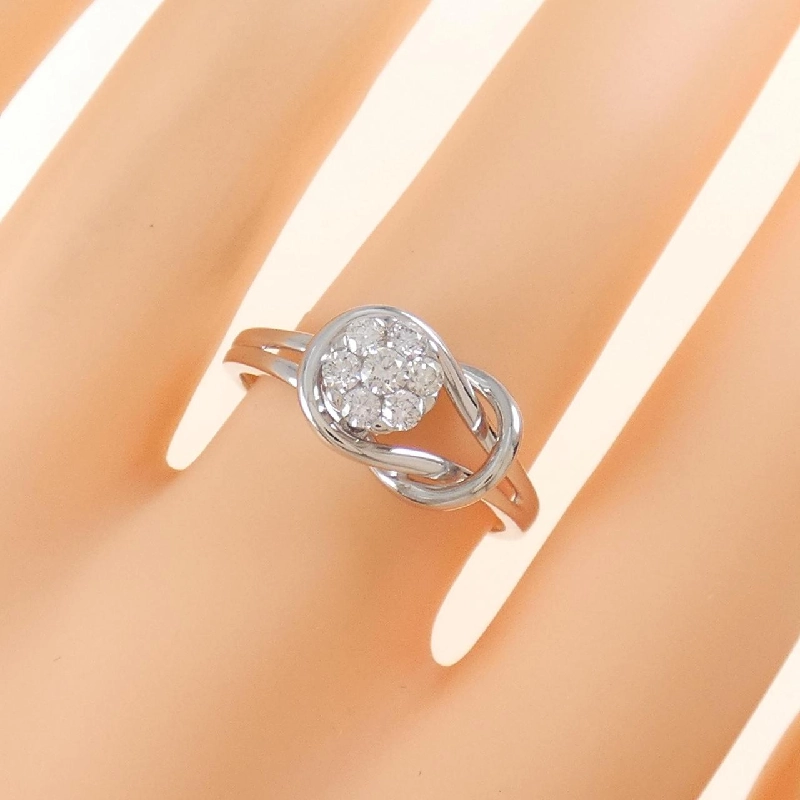 Nhẫn kim cương K18WG 0.27CT - Hàng hiệu Authentic 849806