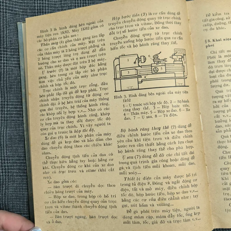 (Bìa cứng, bìa vải) Kỹ Thuật Tiện - P.M.Đênhejnưi, G.M.Chixkin, I.E.Tơkho - Năm 1981 606348