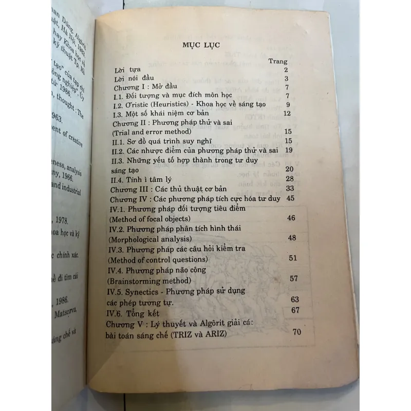 PHƯƠNG PHÁP LUẬN SÁNG TẠO VÀ SỔ TAY SÁNG TẠO CÁC THỦ THUẬT - PHAN DŨNG 777655