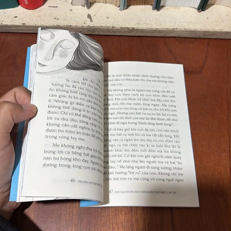 Sách Thiếu Nhi: Khi Quá Buồn Hãy Tưới Nước Cho Một Cái Cây - Trương Huỳnh Như Trân - 2018 711391