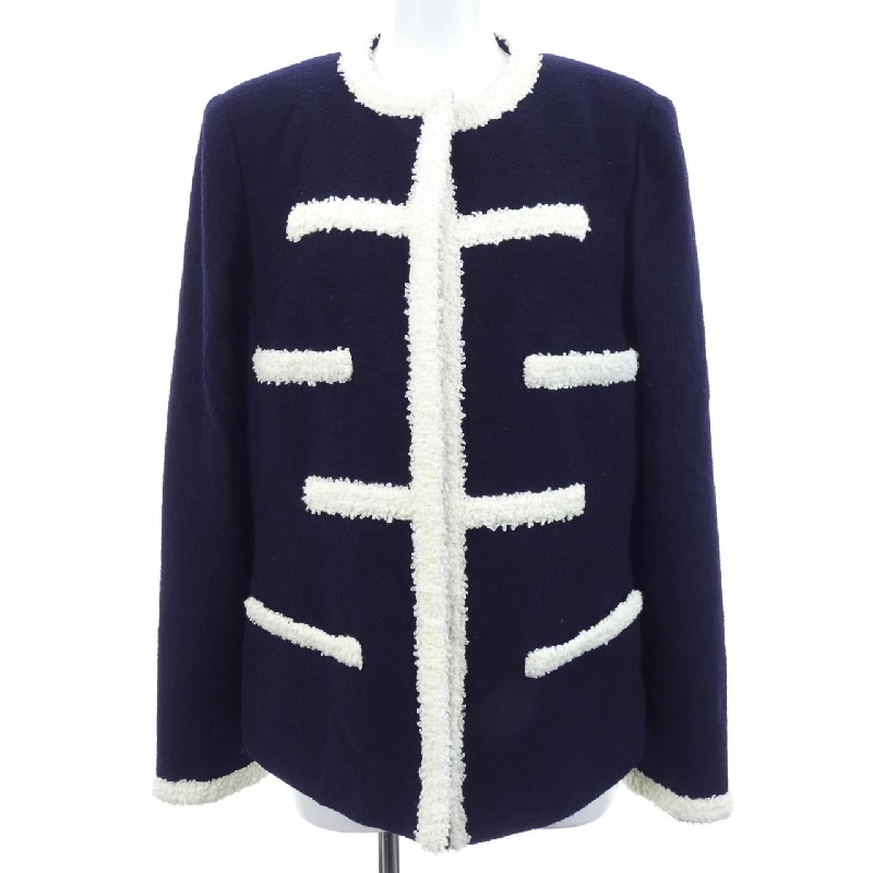 CHANEL P04294V03849 95C Áo khoác không cổ - Hàng hiệu Chính hãng 819655