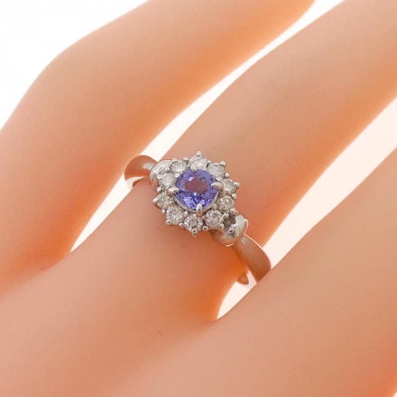 Nhẫn Tanzanite PT900 - Hàng hiệu Chính hãng 852814