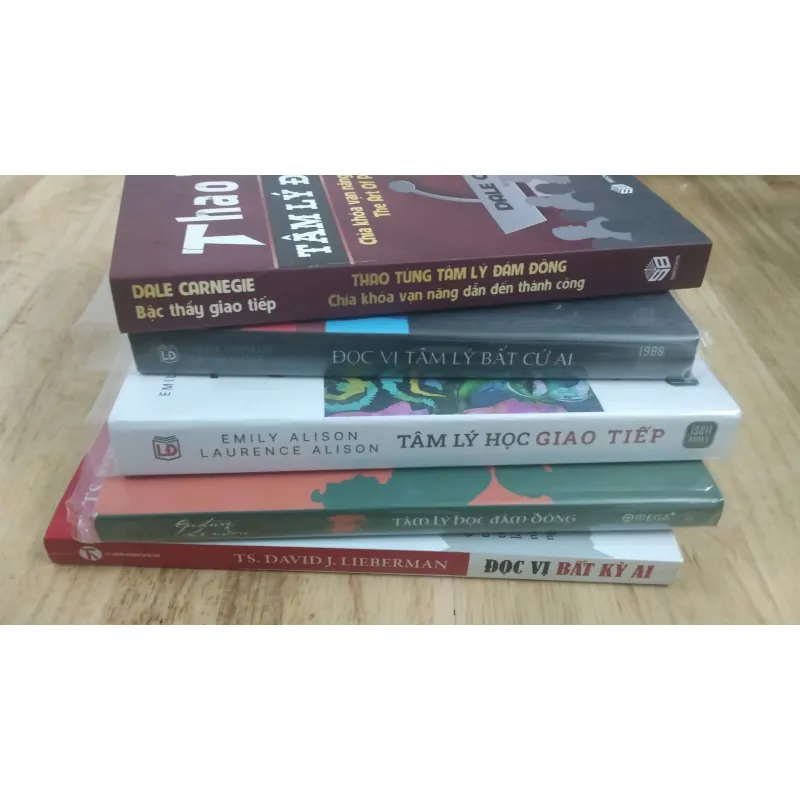 Bộ 5 cuốn sách Tâm lý học mới 606532
