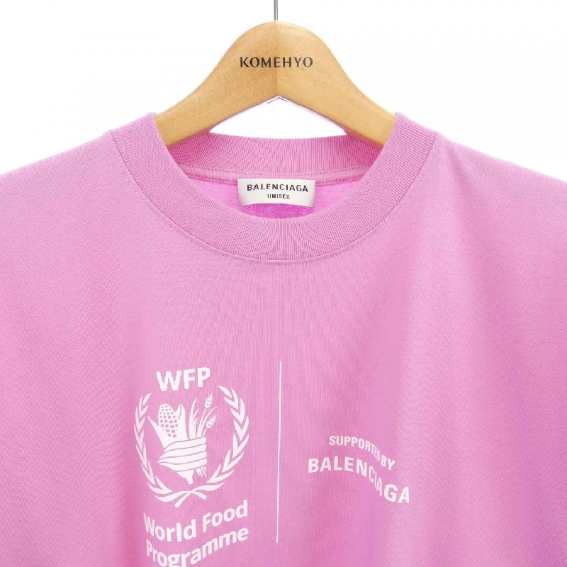 Balenciaga BALENCIAGA 612965 THV84 UNISEX Áo thun - Hàng hiệu Chính hãng 898196