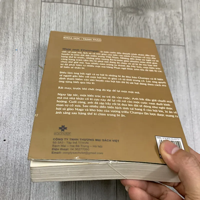 Mật mã champa - tiểu thuyết trinh thám. 1b5 689767