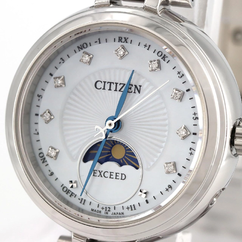 Đồng hồ Citizen Exceed H296-0064W01/EE1020-77D TI Solar Quartz - Hàng hiệu Chính hãng 876127