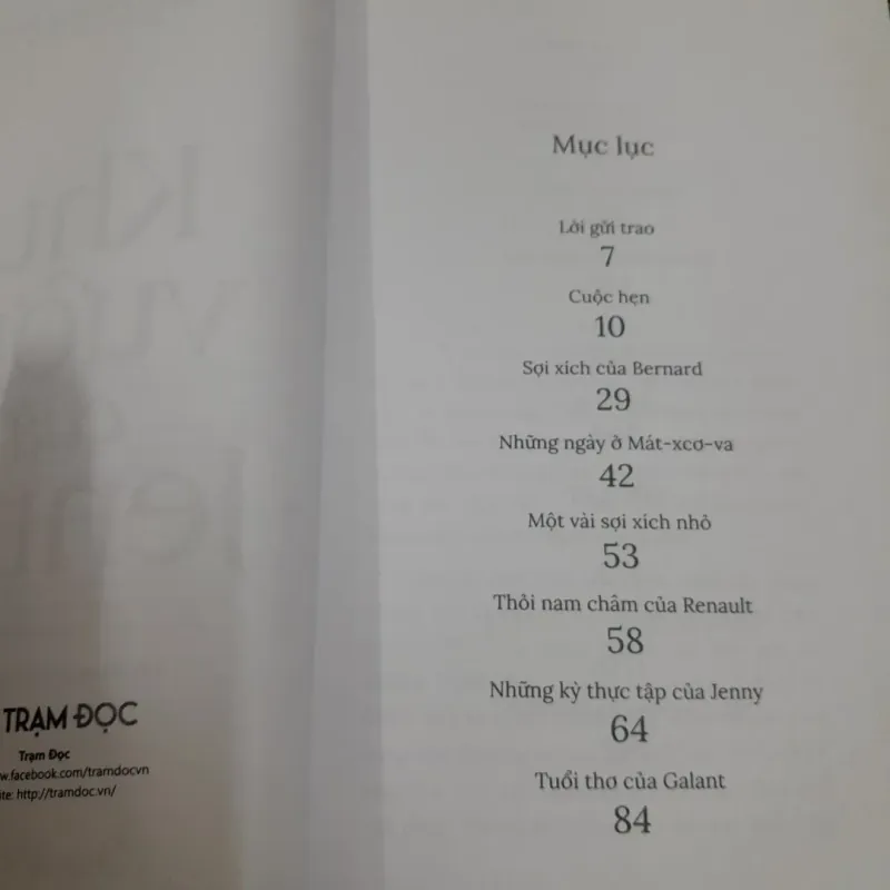 Tản văn Trần Phương Hoa- Khu vườn của Jenny. 790569