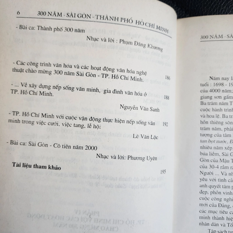 300 năm Sài Gòn Thành phố Hồ Chí Minh | Sở văn hóa thông tin tphcm | 1998 498363