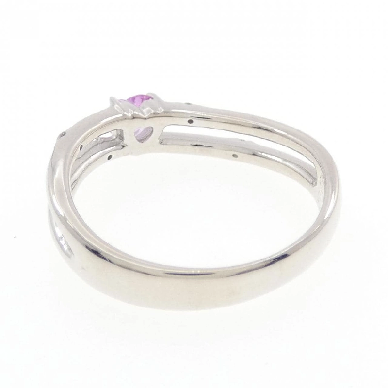 Nhẫn Sapphire hình trái tim K18WG 0.34CT - Hàng hiệu Chính hãng 851013