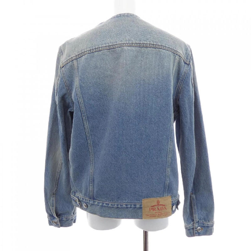 Áo khoác denim PRADA GEB229 S231 12K1 - Hàng hiệu Authentic 888414