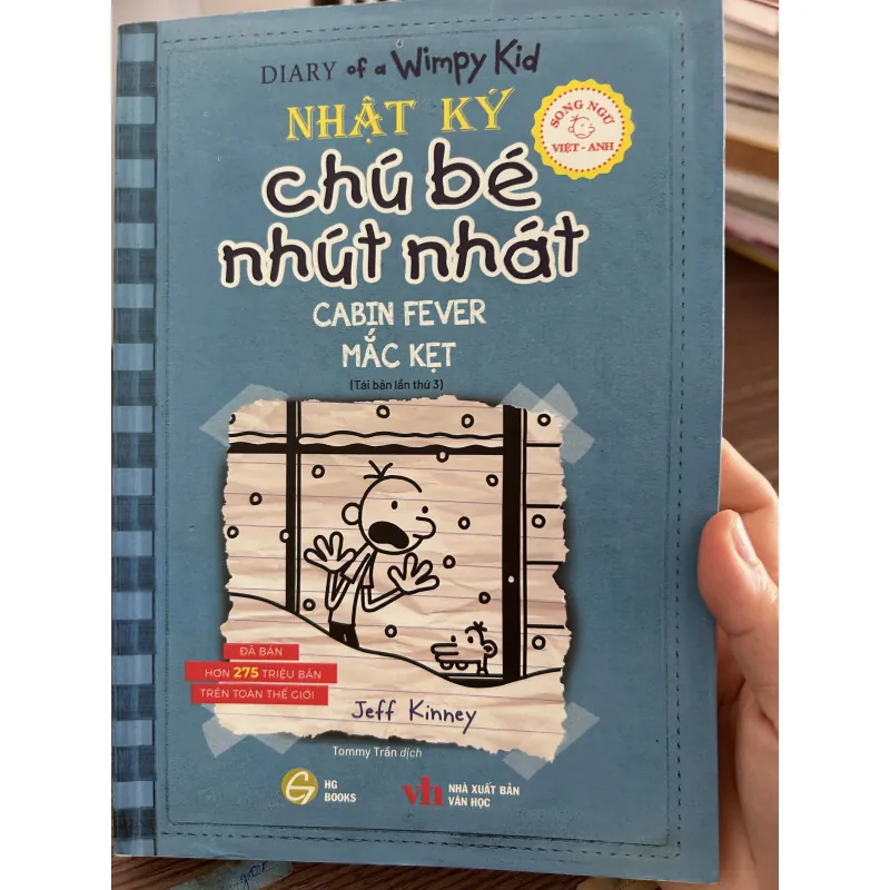 Nhật ký chú bé nhút nhát- song ngữ- Mắc kẹt 1013782