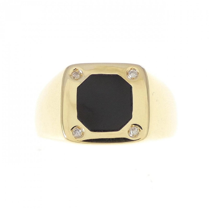 Nhẫn Onyx K18YG 666687