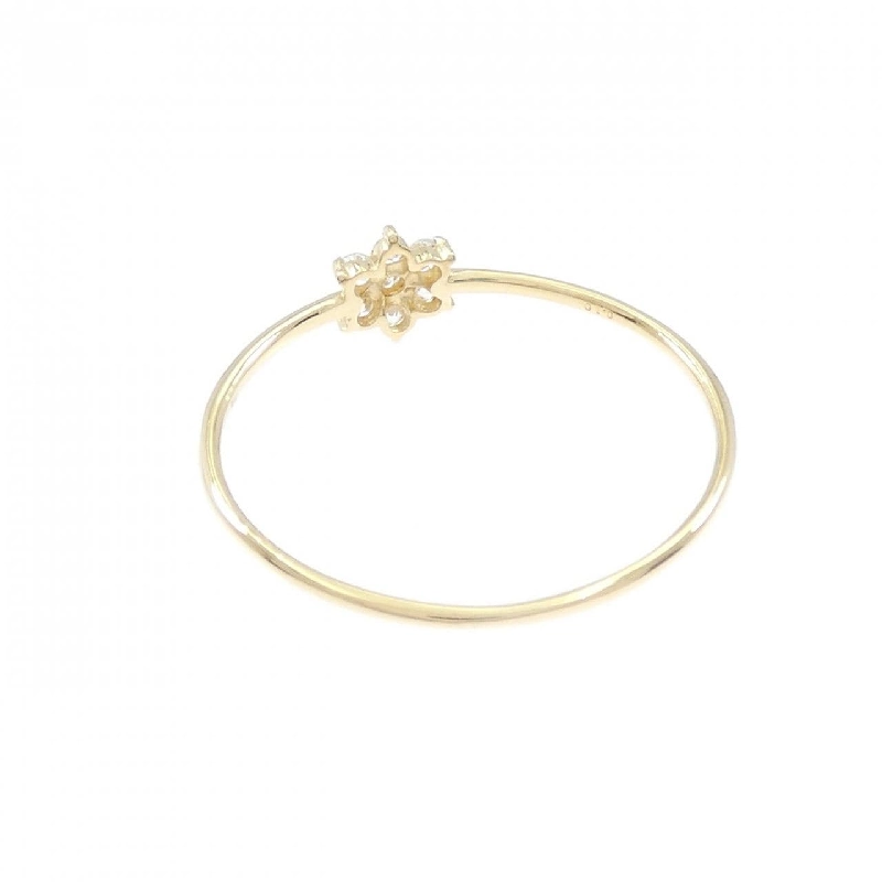Nhẫn kim cương hoa K18YG 0.10CT - Hàng hiệu Authentic 851703