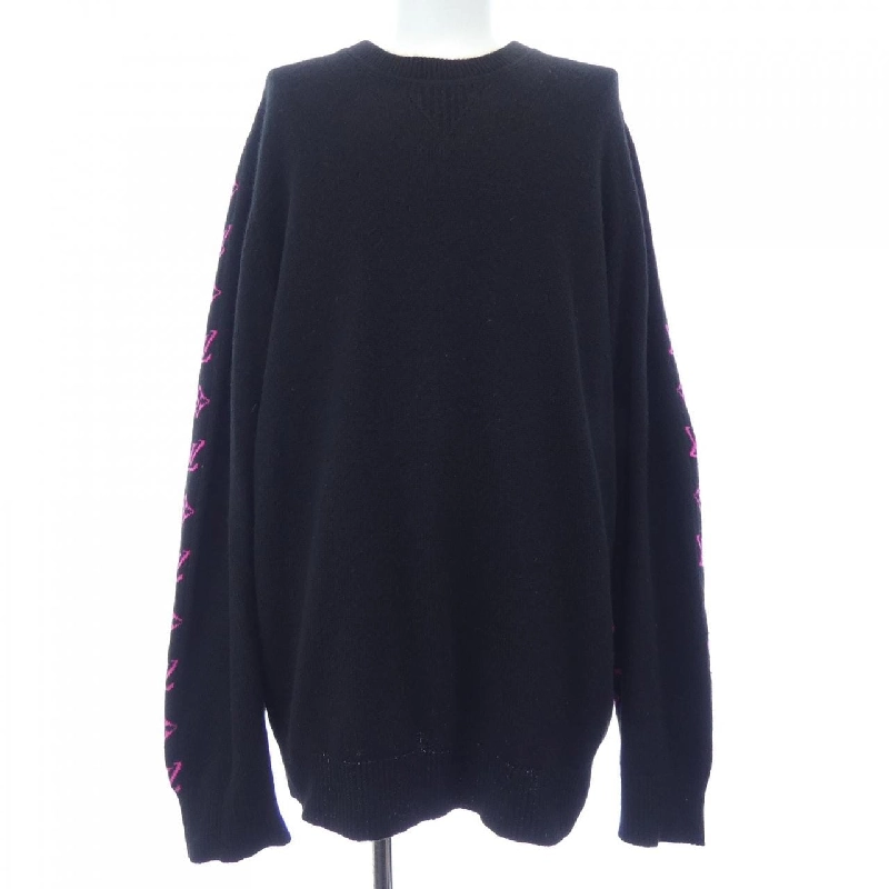 Louis Vuitton LOUIS VUITTON Half and Half Monogram HGN41WIXW Áo len - Hàng hiệu Chính hãng 901044