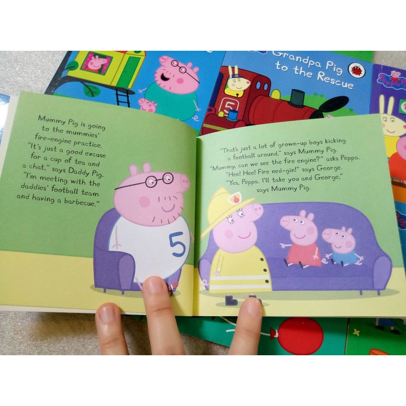 Truyện tranh Peppa pig tiếng Anh (combo 10 cuốn) 391522