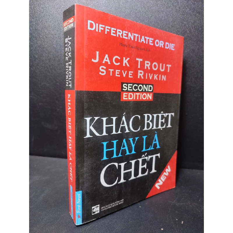 Khác Biệt Hay Là Chết Jack Trout, Steve Rivkin 2019 mới 80% ố HPB.HCM2301 marketing, kinh doanh 68253