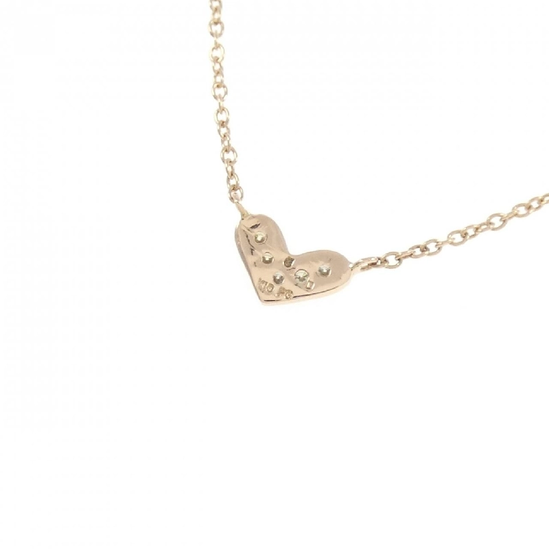 K10PG Dây chuyền kim cương hình trái tim - Hàng hiệu Authentic 865491