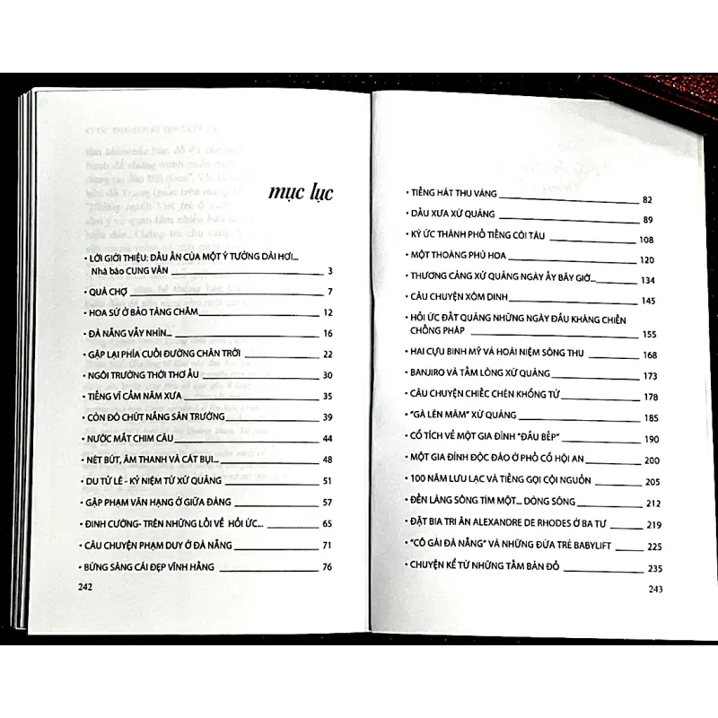 DẤU XƯA XỨ QUẢNG - KÝ ỨC THÀNH PHỐ TIẾNG CÒI TÀU 1026736