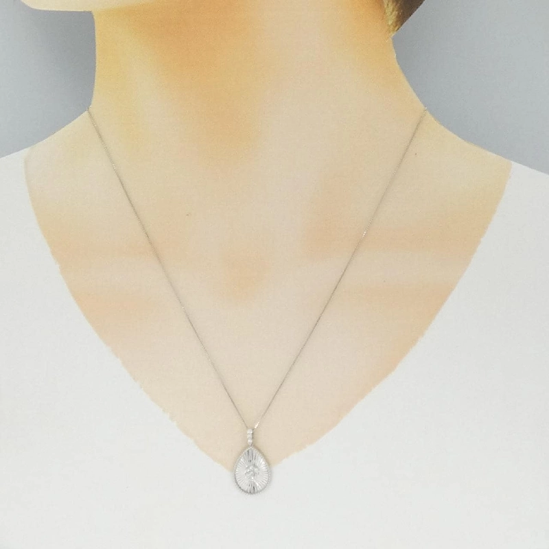 Dây chuyền kim cương PT900/PT850 0.18CT - Hàng hiệu Authentic 864611