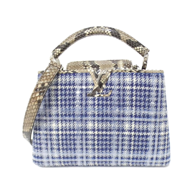 Túi xách Louis Vuitton Exotic Leather Capucines BB N97078 615849