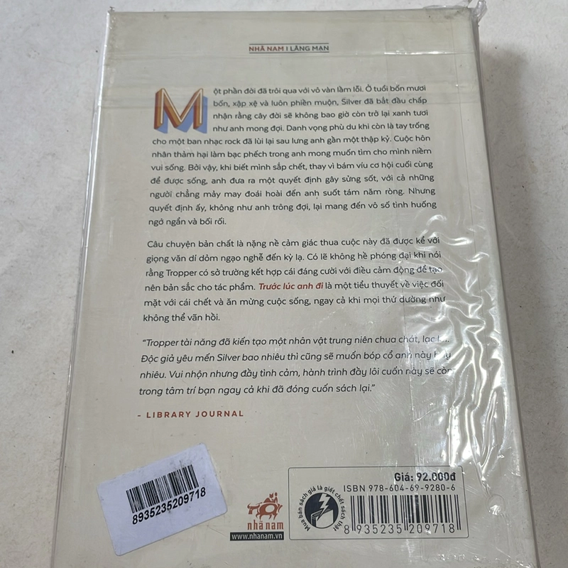 Trước lúc anh đi - Jonathan Tropper 525006