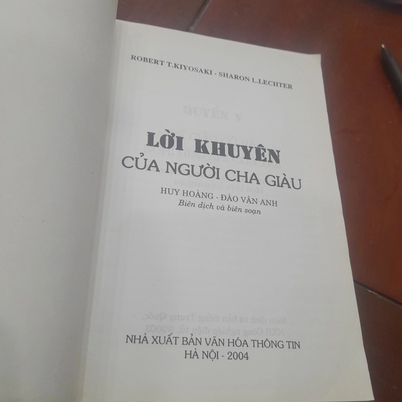 Lời khuyên của người cha giàu: ĐỂ GIÀU CÓ VÀ NGHỈ HƯU KHI CÒN TRẺ 452792