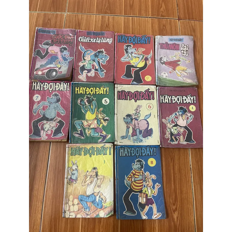 Bộ 10 quyển truyện Hãy đợi đấy! Hùng Lân xuất bản 1993 713356