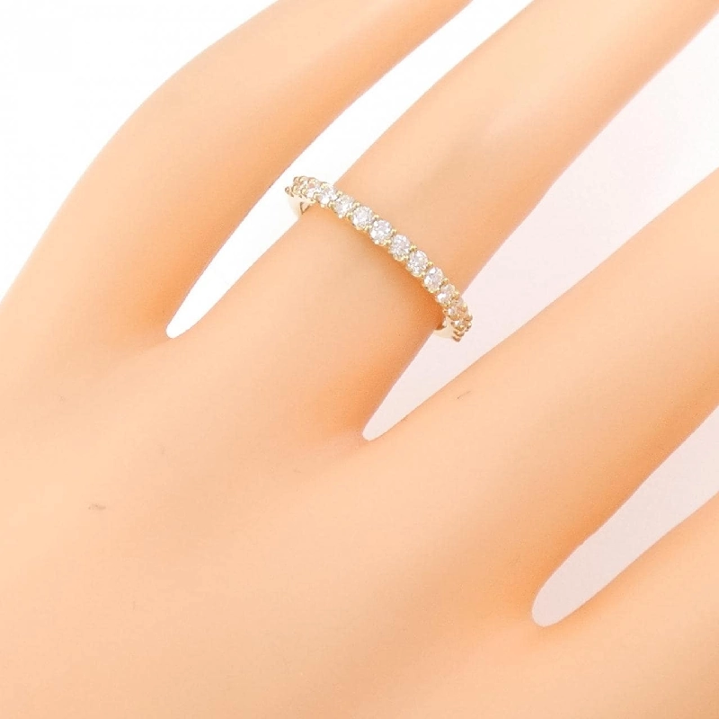 【Sản phẩm mới】Nhẫn kim cương K18YG Half Eternity 0.301CT 671607