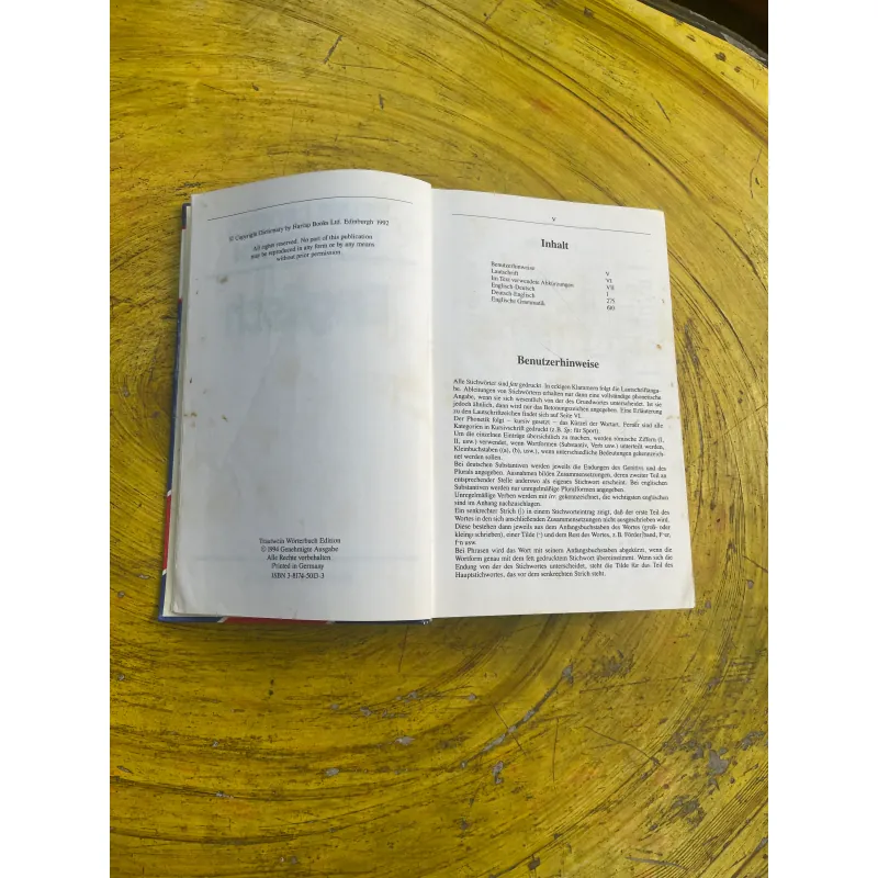 TỪ ĐIỂN ANH - ĐỨC- ĐỨC - ANH BÌA CỨNG MÀU XANH 730588