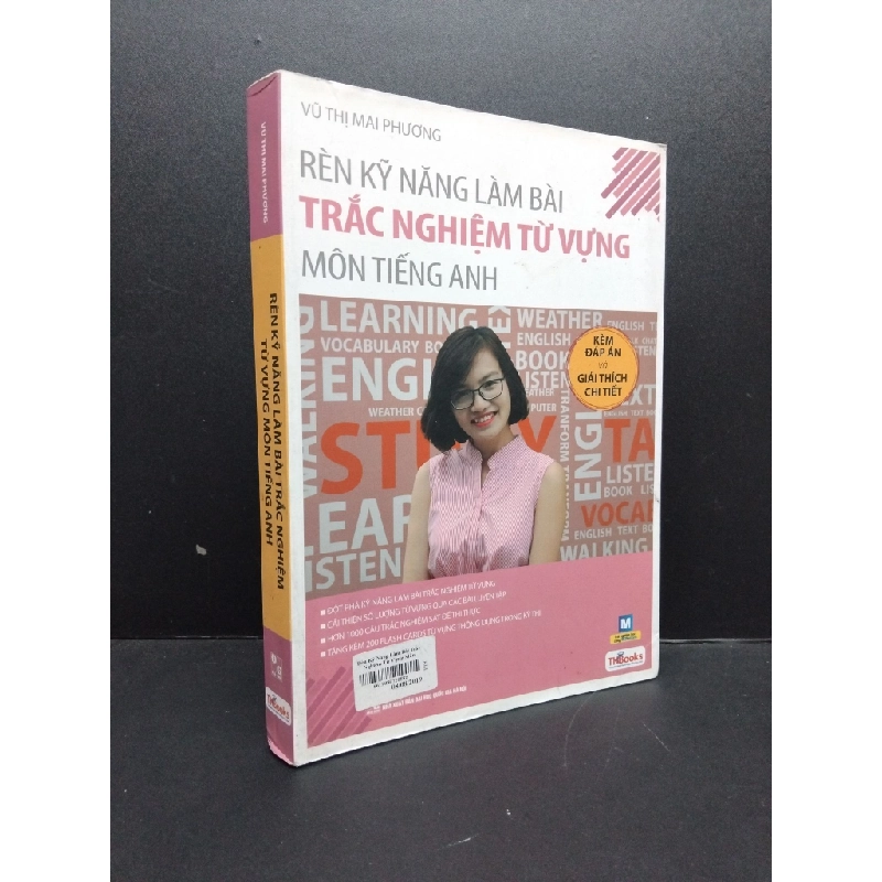 Rèn kỹ năng làm bài trắc nghiệm từ vựng môn tiếng anh mới 80% ố móp góc nhẹ HCM1906 Vũ Thị Mai Hương SÁCH HỌC NGOẠI NGỮ 340547