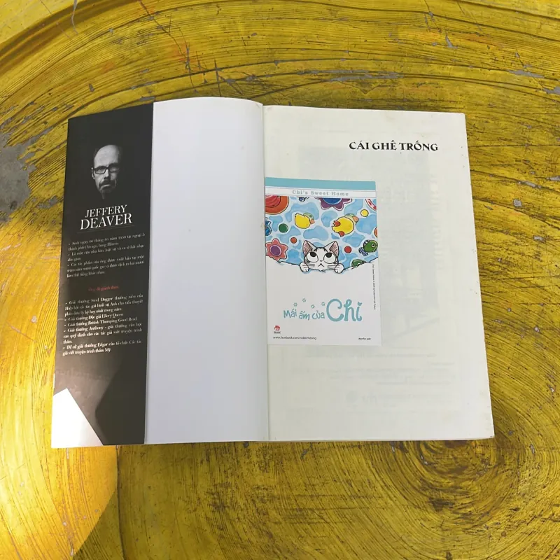 COMBO JEFFEREY DEAVER : NỮ PHỤ TÁ VÀ BÙA MÊ ĐÀN ÔNG & CÁI GHẾ TRỐNG 748869