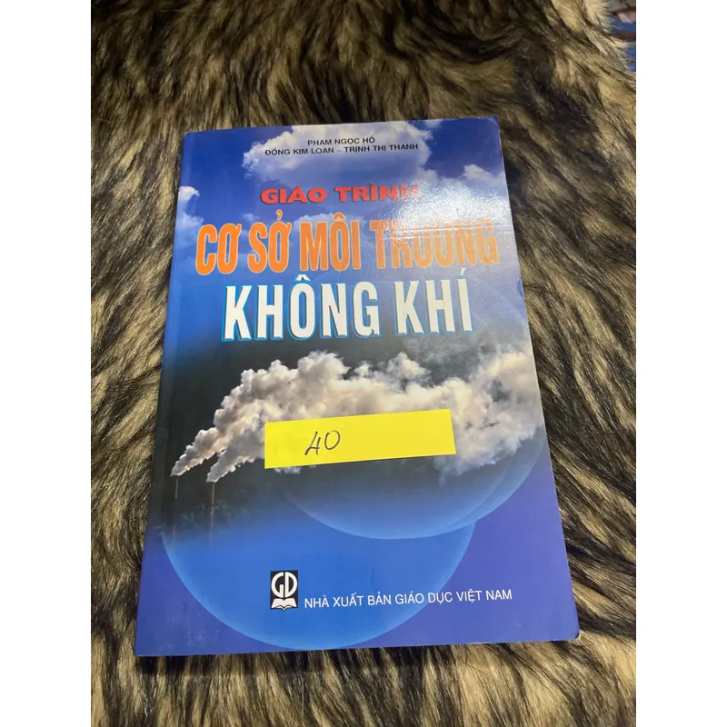 Giáo trình cơ sở môi trường không khí 598568