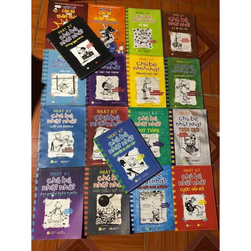 Nhật ký cậu bé nhút nhát -Combo 18 cuốn không trùng - chất lượng như mơi 992511
