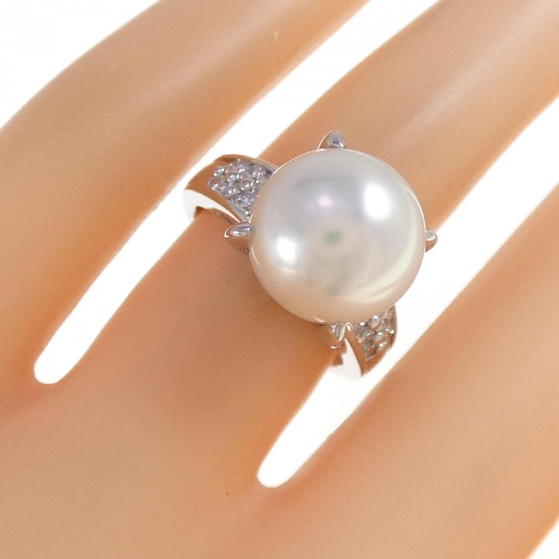 Nhẫn ngọc trai trắng PT900 11.5mm 670274