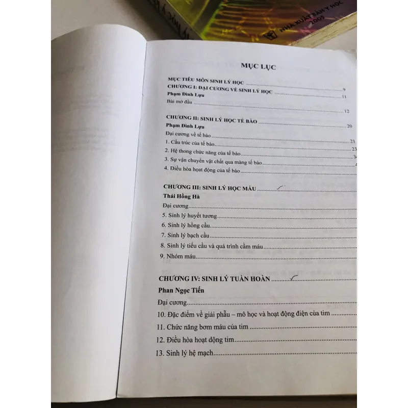 BỘ 2 TẬP SINH LÝ HỌC Y KHOA ( Phạm Đình Lựu) 707197
