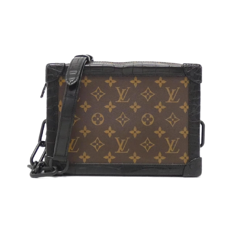 Túi đeo vai Louis Vuitton Monogram + Da kỳ lạ Soft Trunk N98255 613689