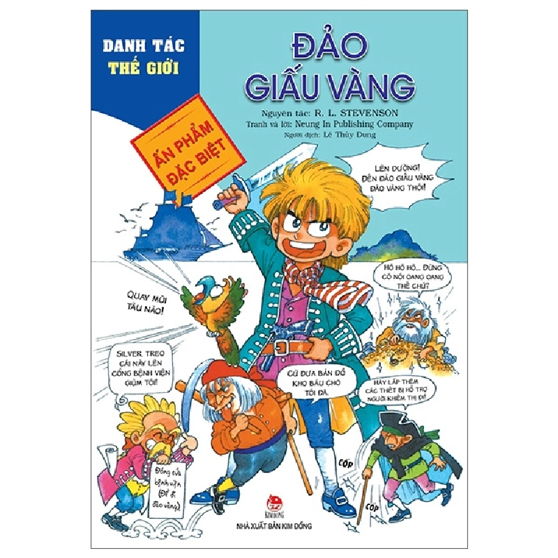 Danh Tác Thế Giới - Đảo Giấu Vàng - Neung In Publishing Company, R. L. Stevenson 289595